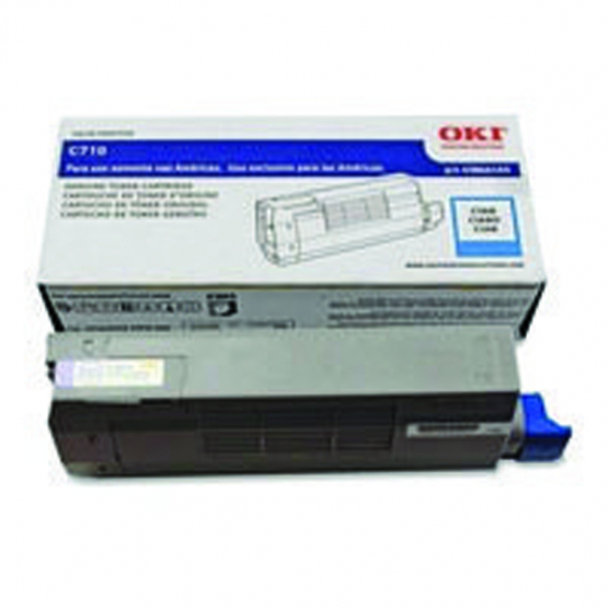 Oki C710/711 Cyan Original Toner Cartridge(44318607) 